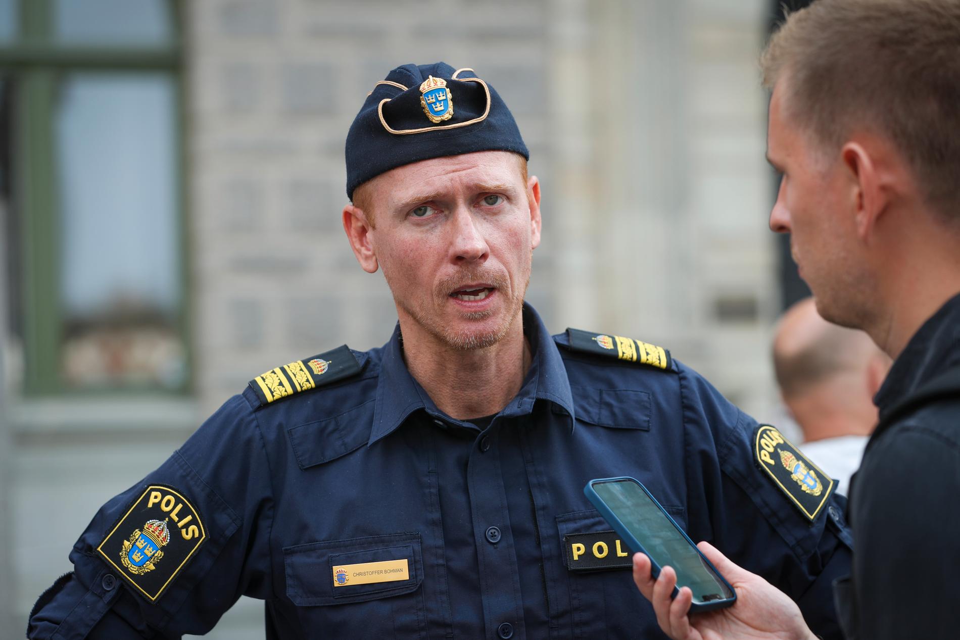 Christoffer Bohman, chef för utredningssektionen i Södermanland.