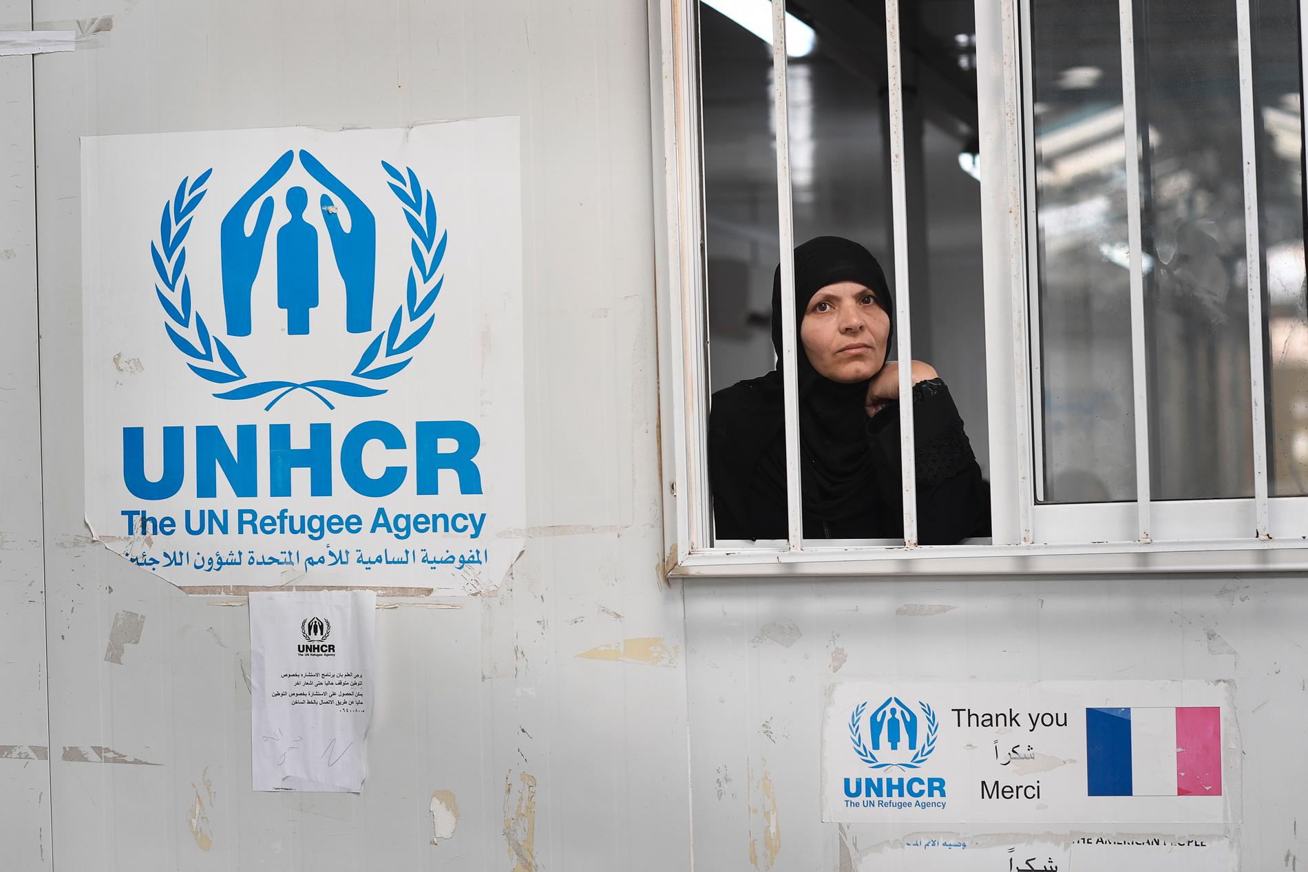 På UNHCR:s mottagningscentrum i Amman avgörs vem som ska bli kvotflykting och få flytta till tredje land.