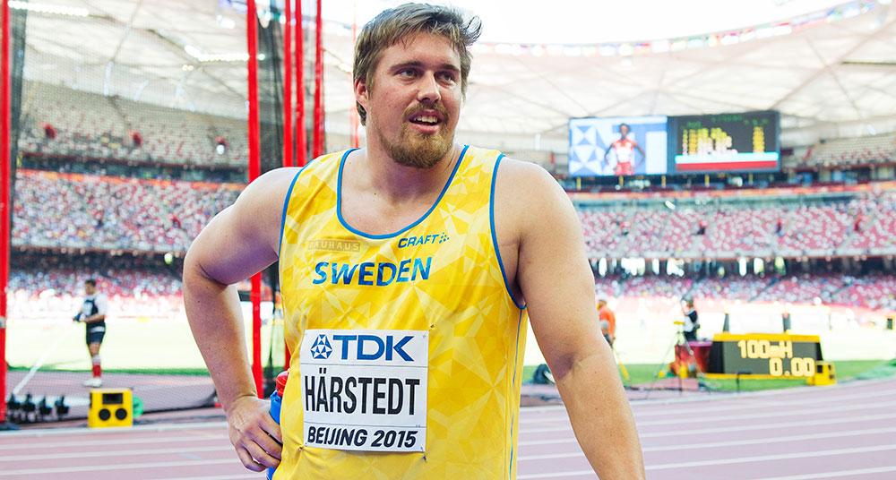 Axel Härstedt slog personligt rekord sista tävlingen innan uttagningen