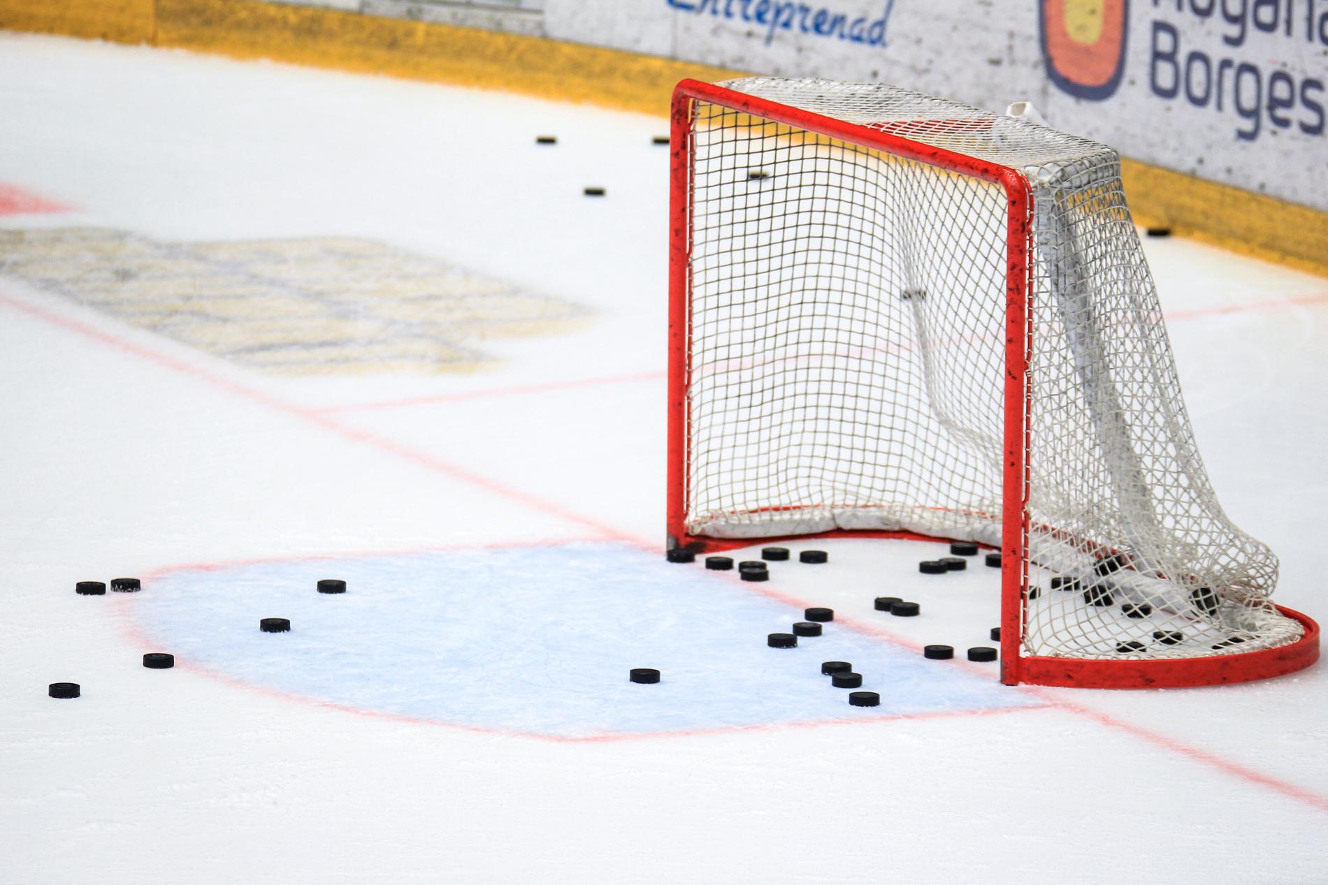 Hockeyallsvenskan har på lördagen haft ett krismöte efter skandalen i matchen mellan Kristianstad och Tingsryd. Arkivbild.