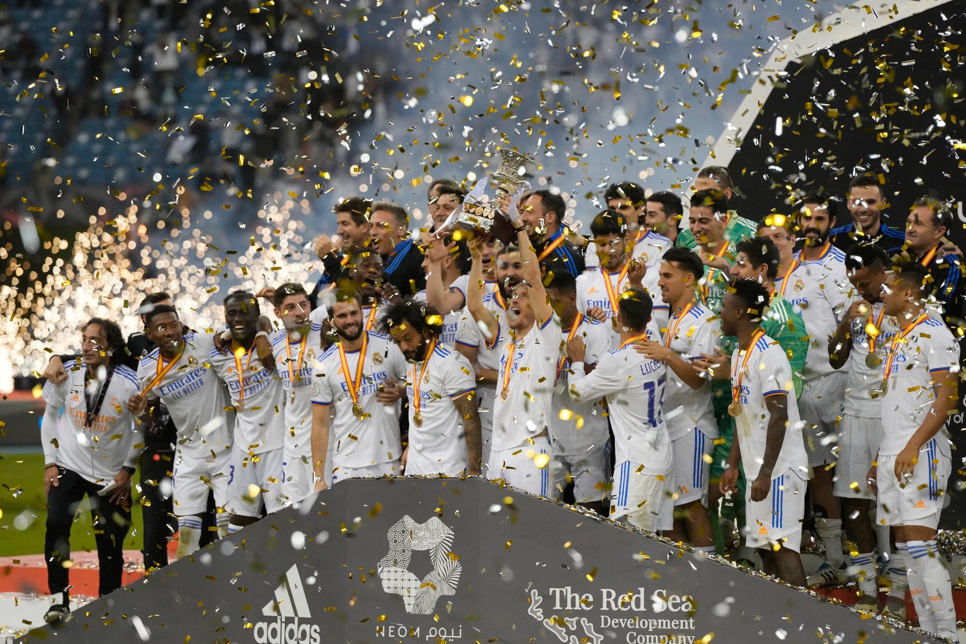 Real Madrid vann årets upplaga av den spanska supercupen, som spelades i Saudiarabien. 