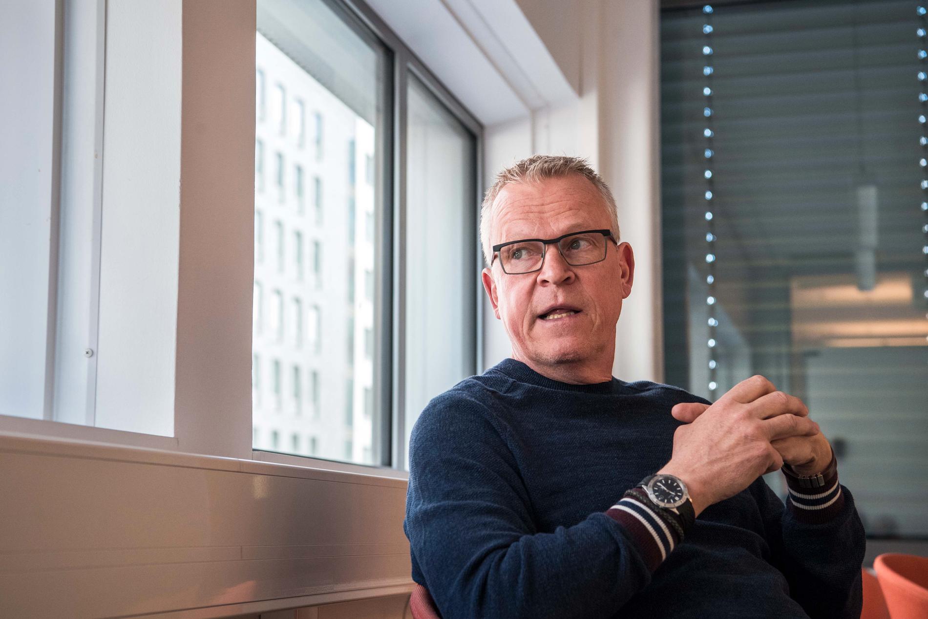 Sportbladets Johan Flinck träffar Janne Andersson.