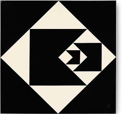 Geraldo de Barros, Função diagonal (Diagonal funktion), 1952.