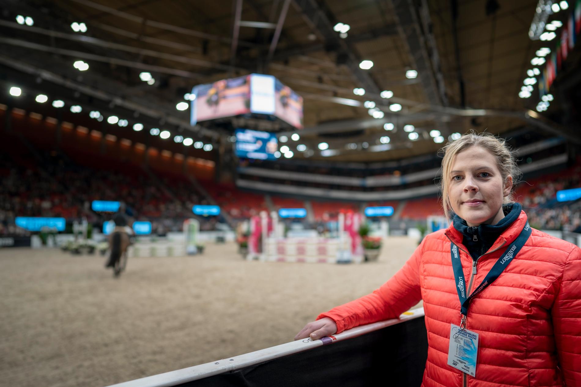 Sandra Dahlin är tillbaka i Scandinavium, 17 år efter lottvinsten som lade grunden till att hon nu tävlar i världscupen.