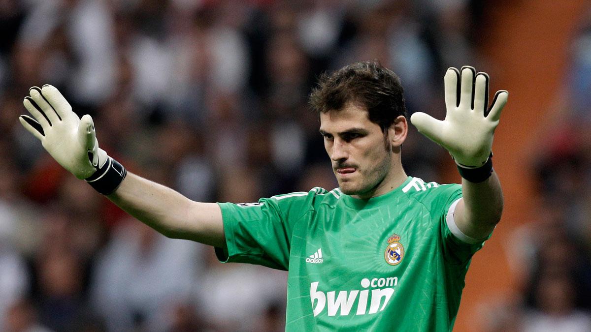 Casillas i Real-tröjan.