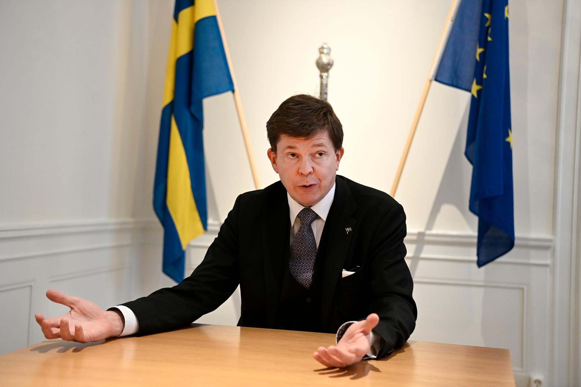 Nuvarande talmannen Andreas Norlén kan bytas ut under processen. 