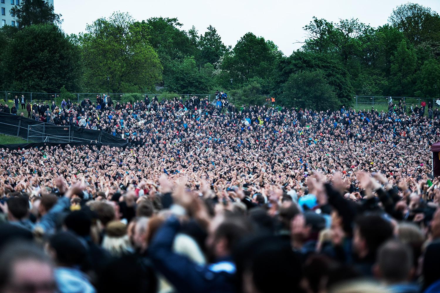 Metallica spelade för nära 60 000 personer på Sthlm Fields.