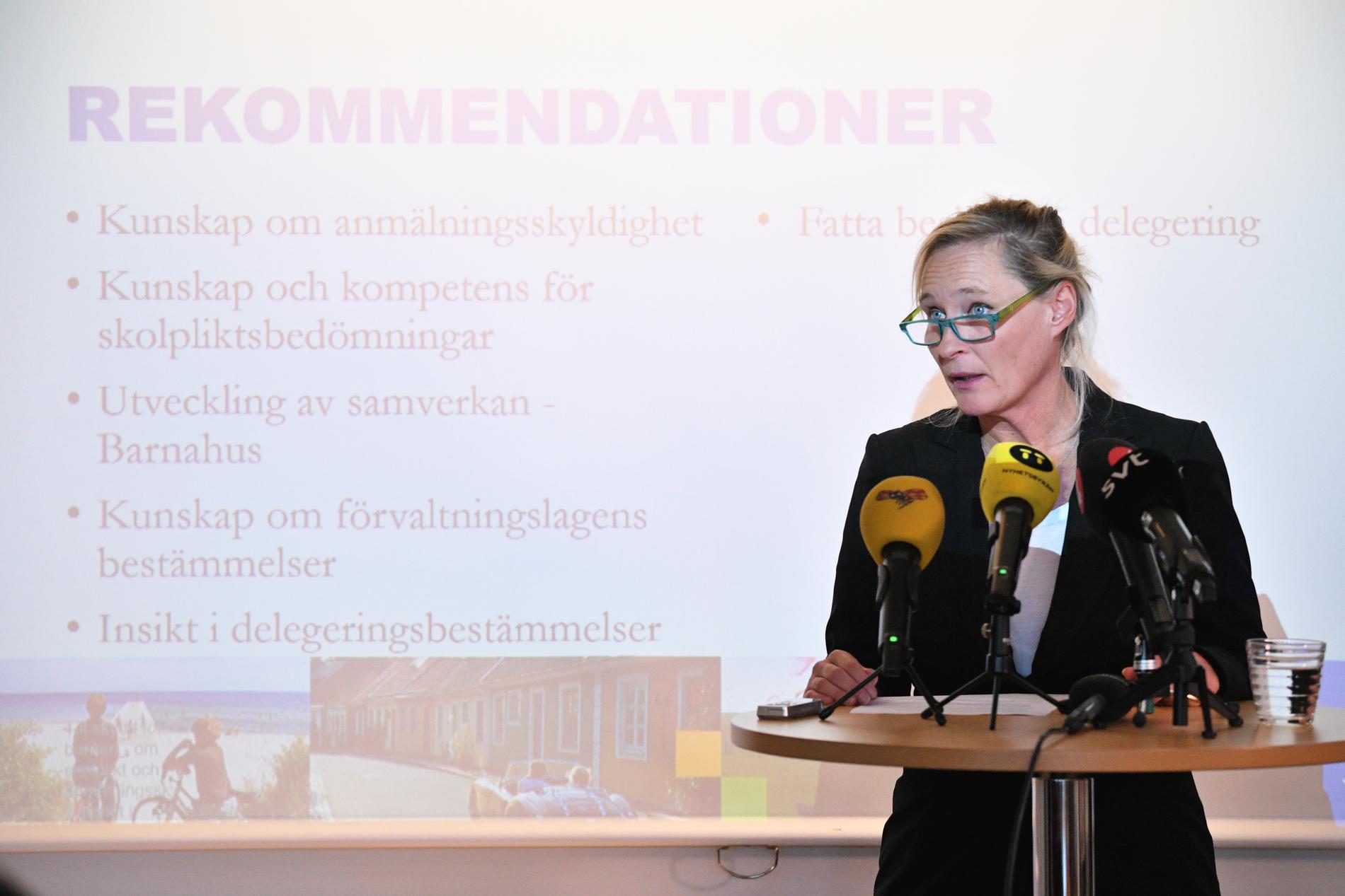 Mariana Vikström, nytillträdd kommundirektör i Ystad.