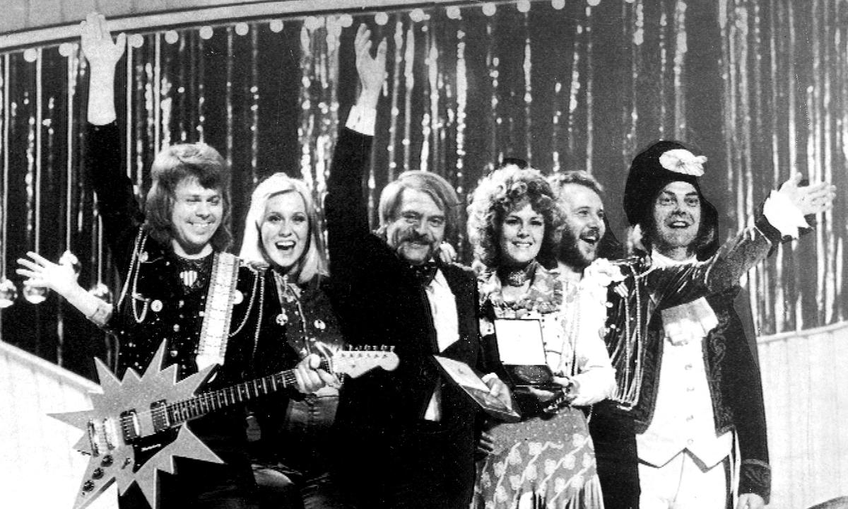 ABBA vann i Storbritannien 1974 med ”Waterloo”.