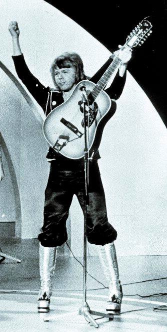 Ulvaeus i Melodifestivalen 1974.