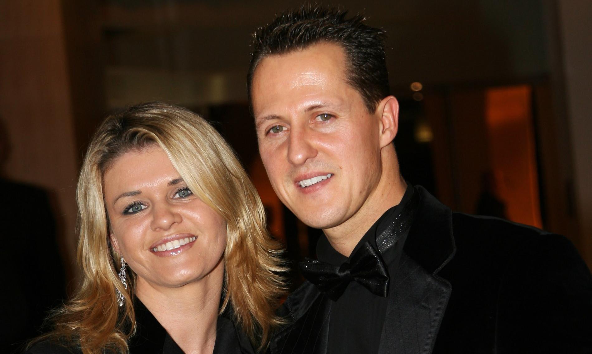Corinna och Michael Schumacher.
