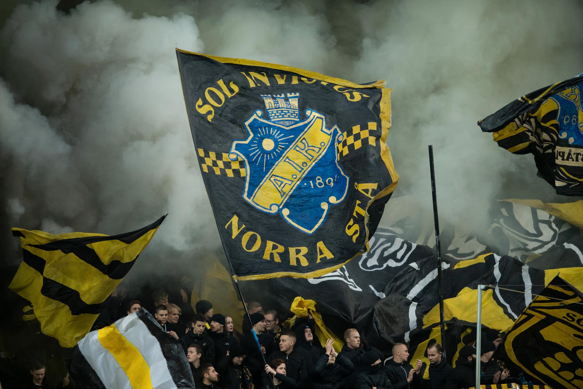 AIK:s fotbollsherrar är satta i karantän efter misstanke om coronasmitta i spelartruppen. Arkivbild.