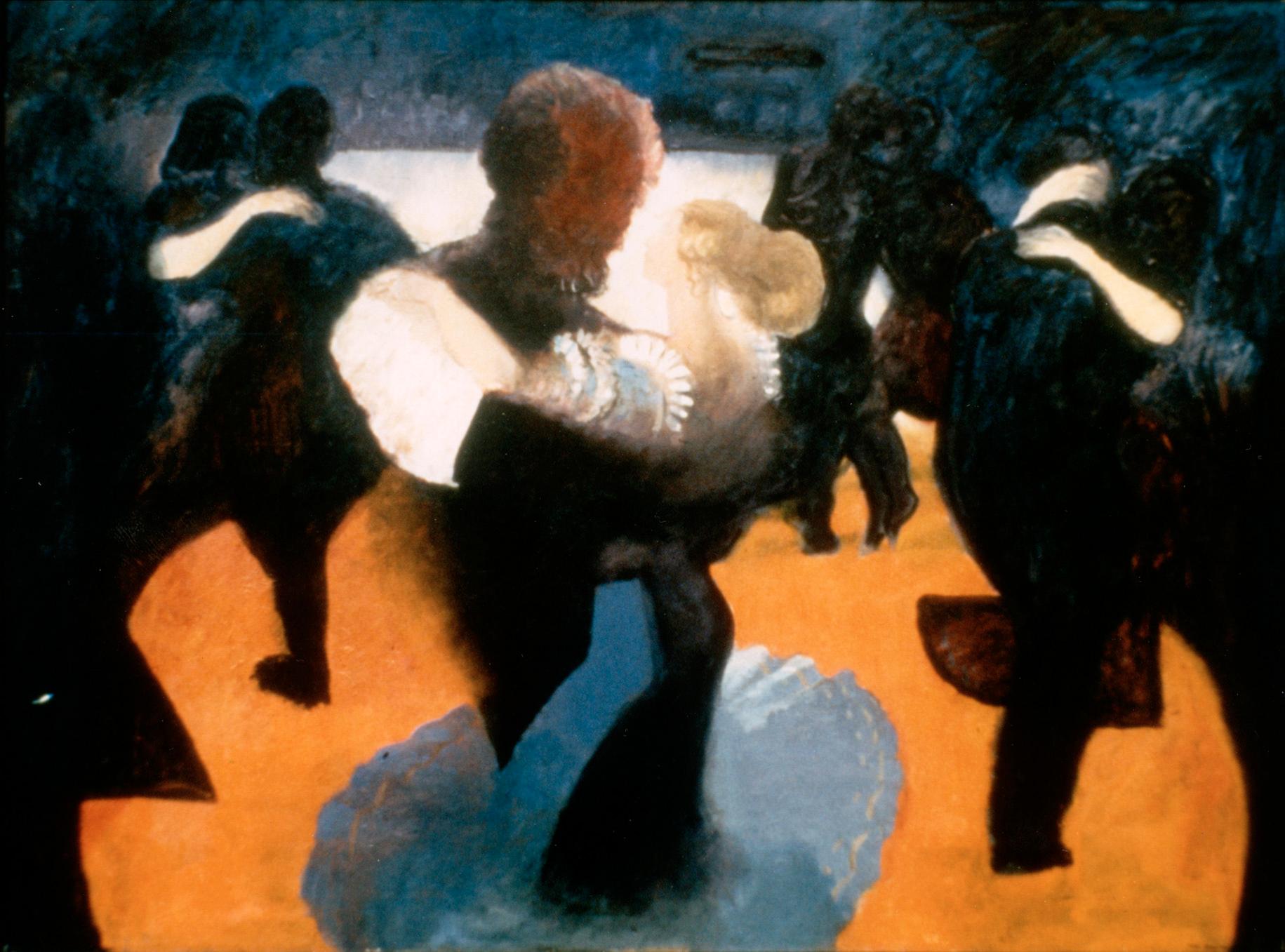 ”Dans i det blå”, 1979–82, Peter Dahl.