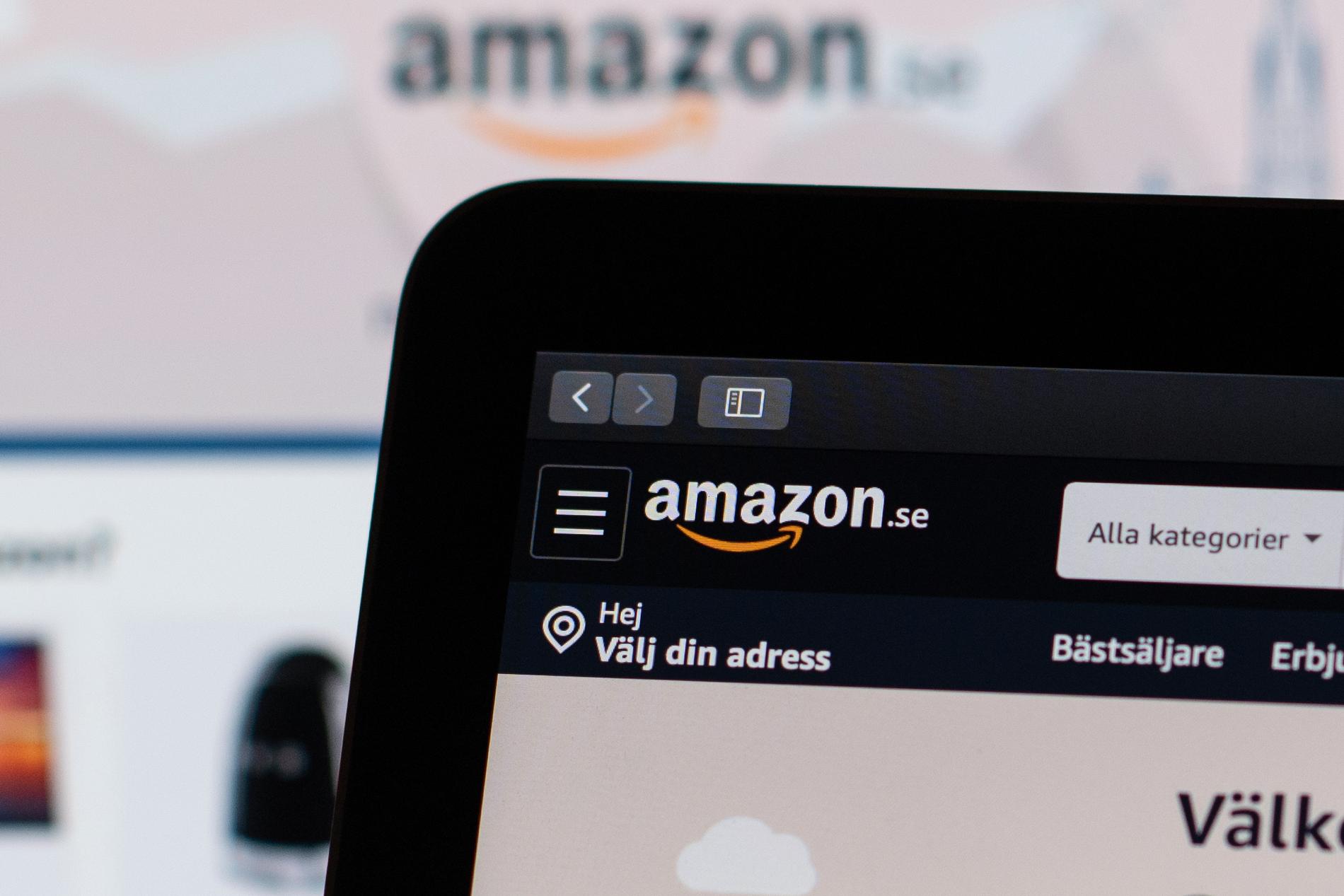 Amazon lanserade en svensk sajt i slutet av oktober.