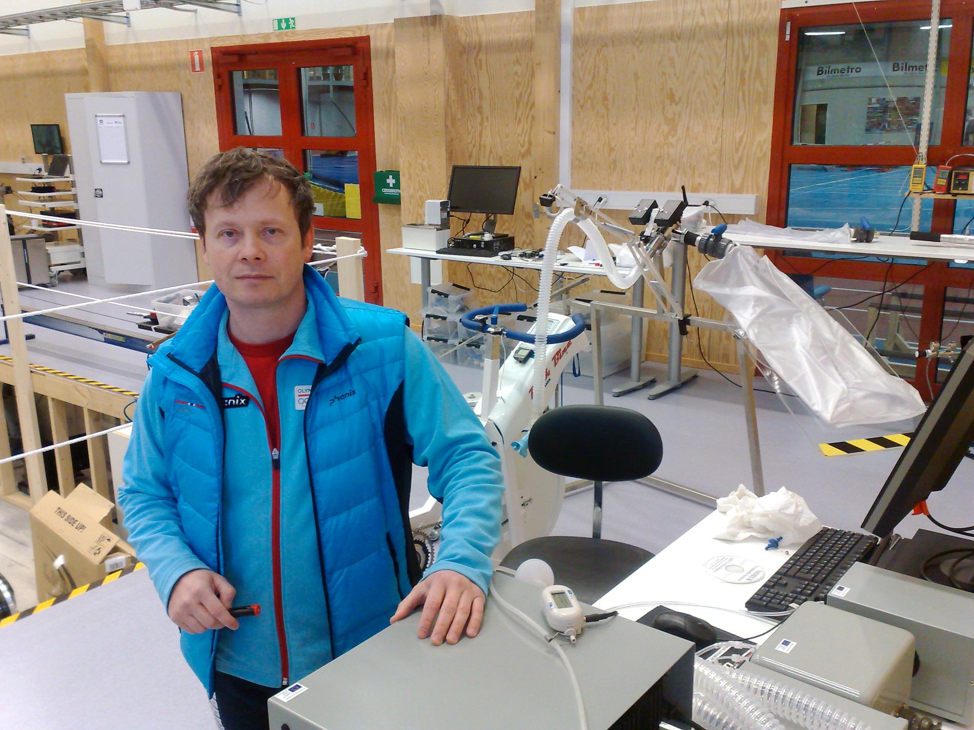 Michail Tonkonogi, professor i idrottsfysiologi, vid högskolan i Dalarna.