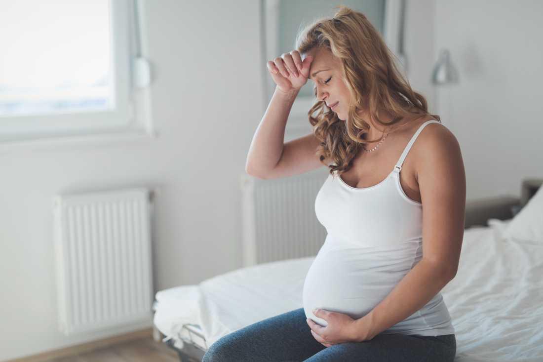 Havandeskapsförgiftning kan drabba gravida från vecka 20. 