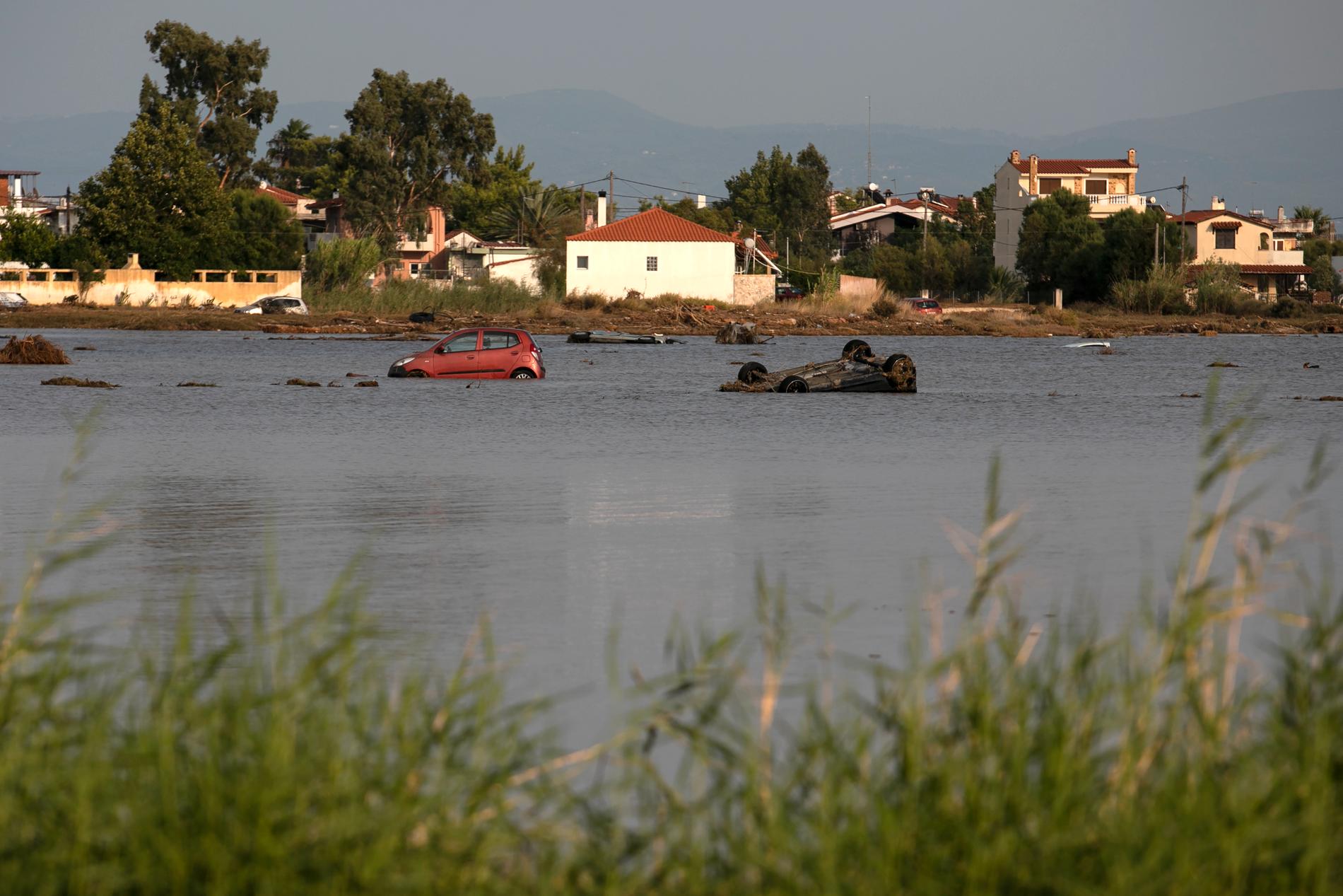 Sju personer har mist livet i översvämningarna som drabbat grekiska ön Evia.