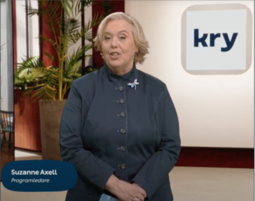 Privata vårdbolaget Kry har rekryterat Suzanne Axell i sin kampanj.