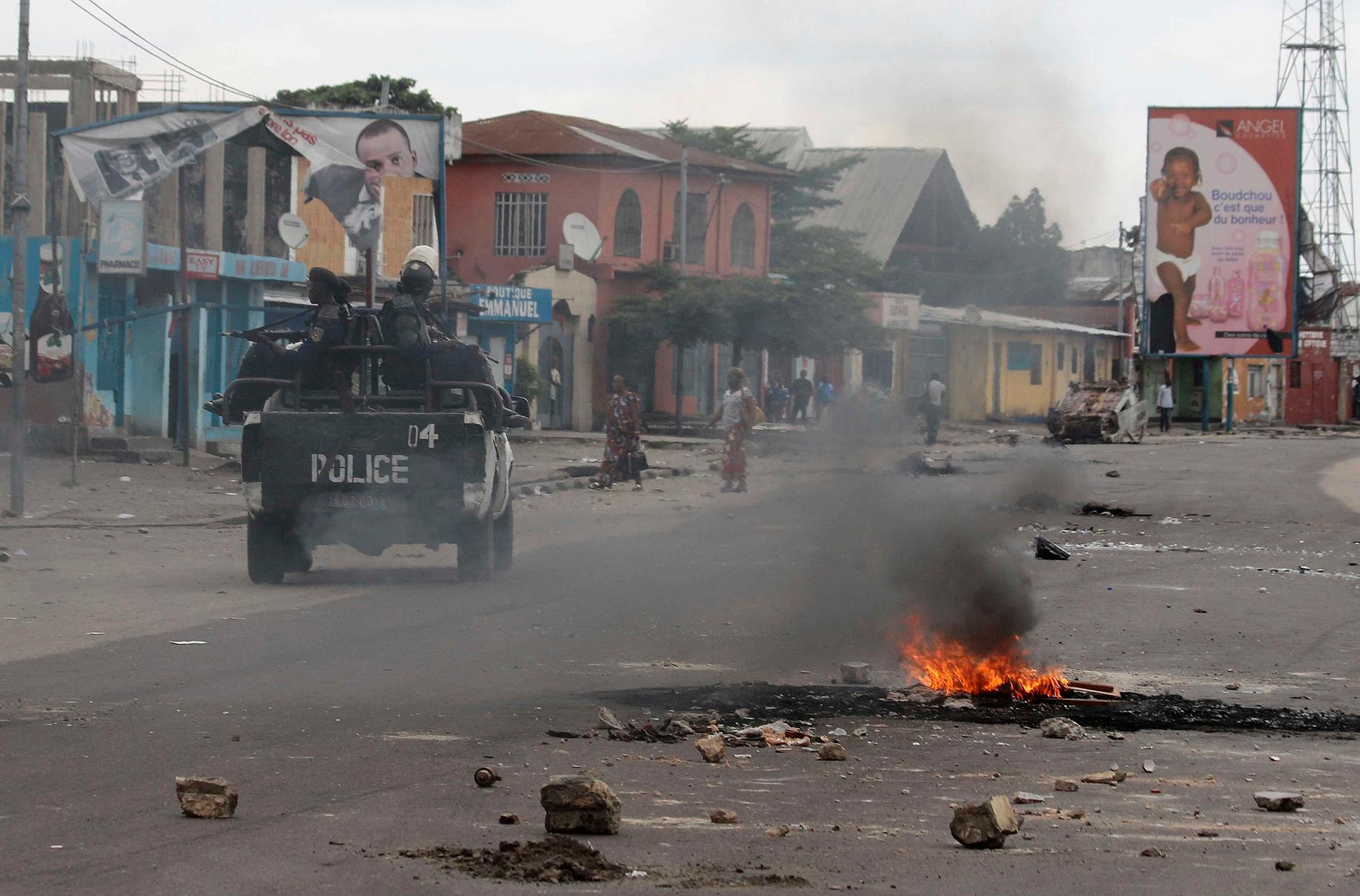 Minst 26 människor har skjutits ihjäl under protester mot Kongo-Kinshasas president Joseph Kabila.