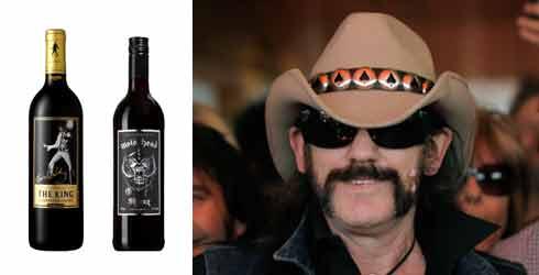 Lemmy i Motörhead gillar vin och rock-diggarna gillar det också. Foto: Chris Pizzello/AP.