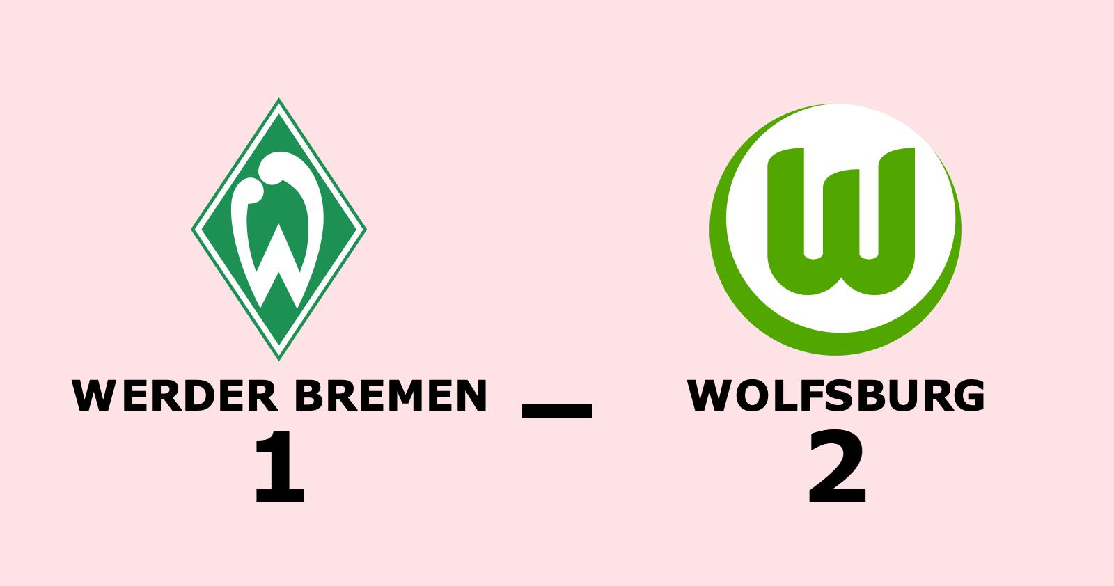 Seger för Wolfsburg mot Werder Bremen