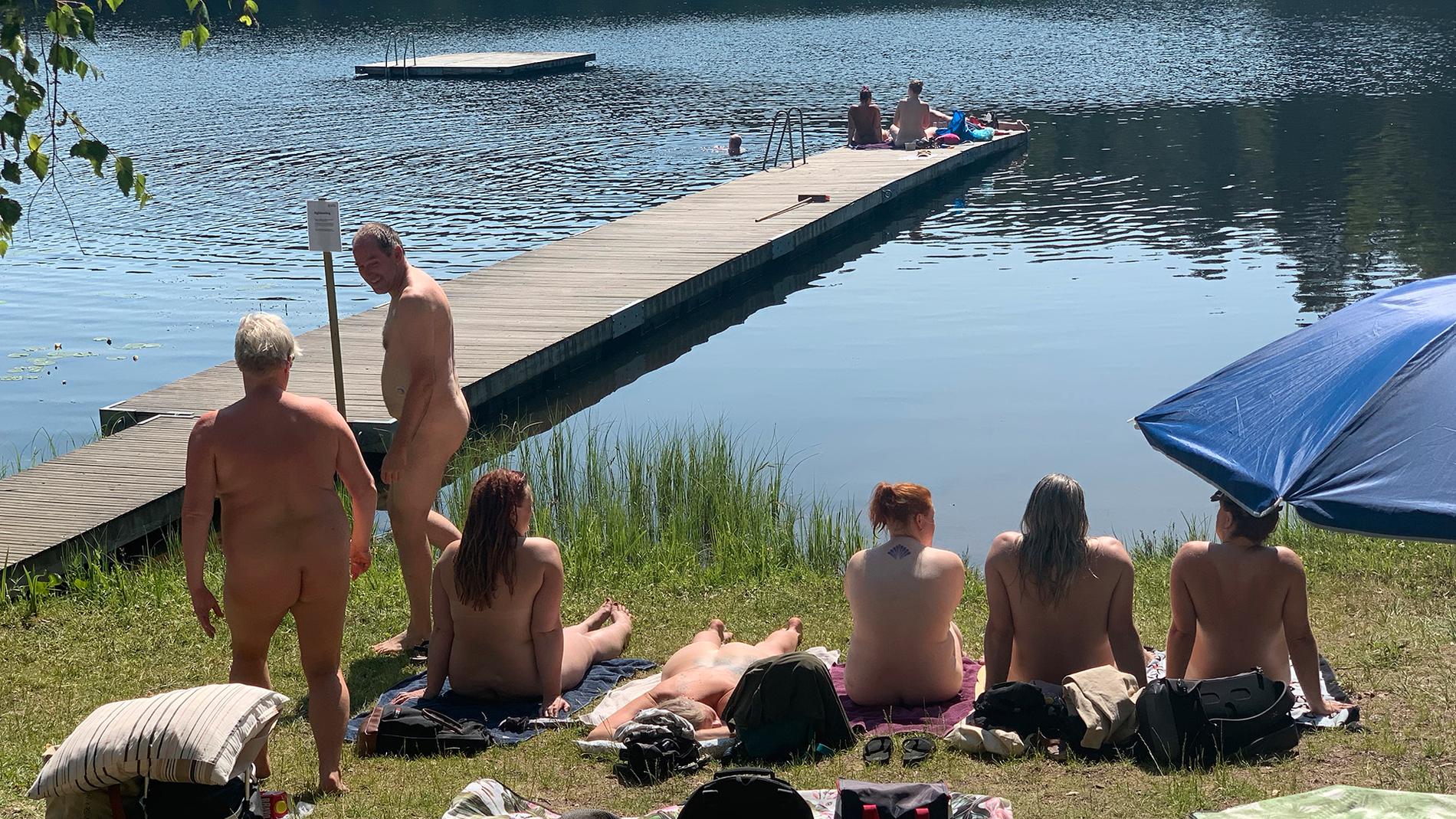 I 50 år har nakenbadare kunnat njuta av ett dopp i Fjällnora.