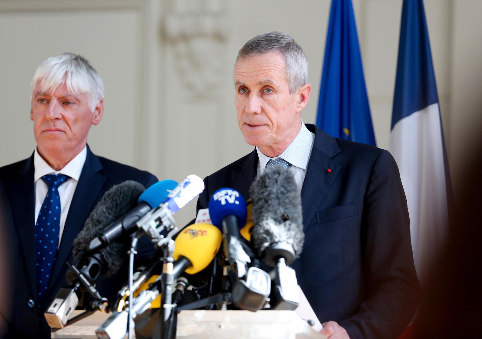 Franske åklagaren François Molins höll en presskonferens strax efter 17.00 under fredagen.