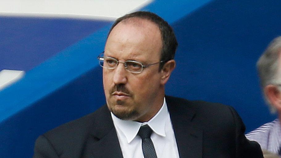Rafa Benitez under tiden som Chelsea-tränare.