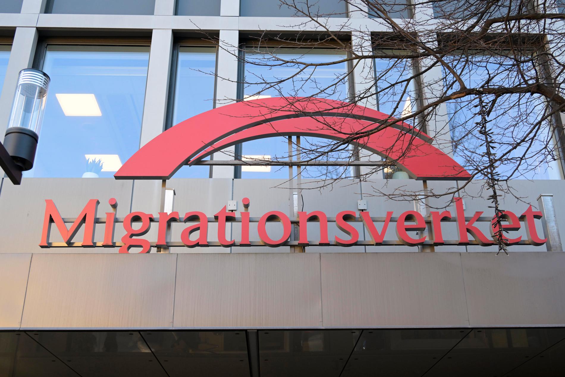 Migrationsverkets nationella servicecenter i Sundbyberg. Arkivbild.