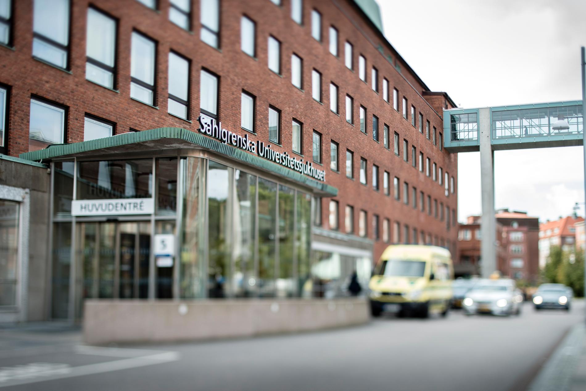 Sahlgrenska Universitetssjukhuset.