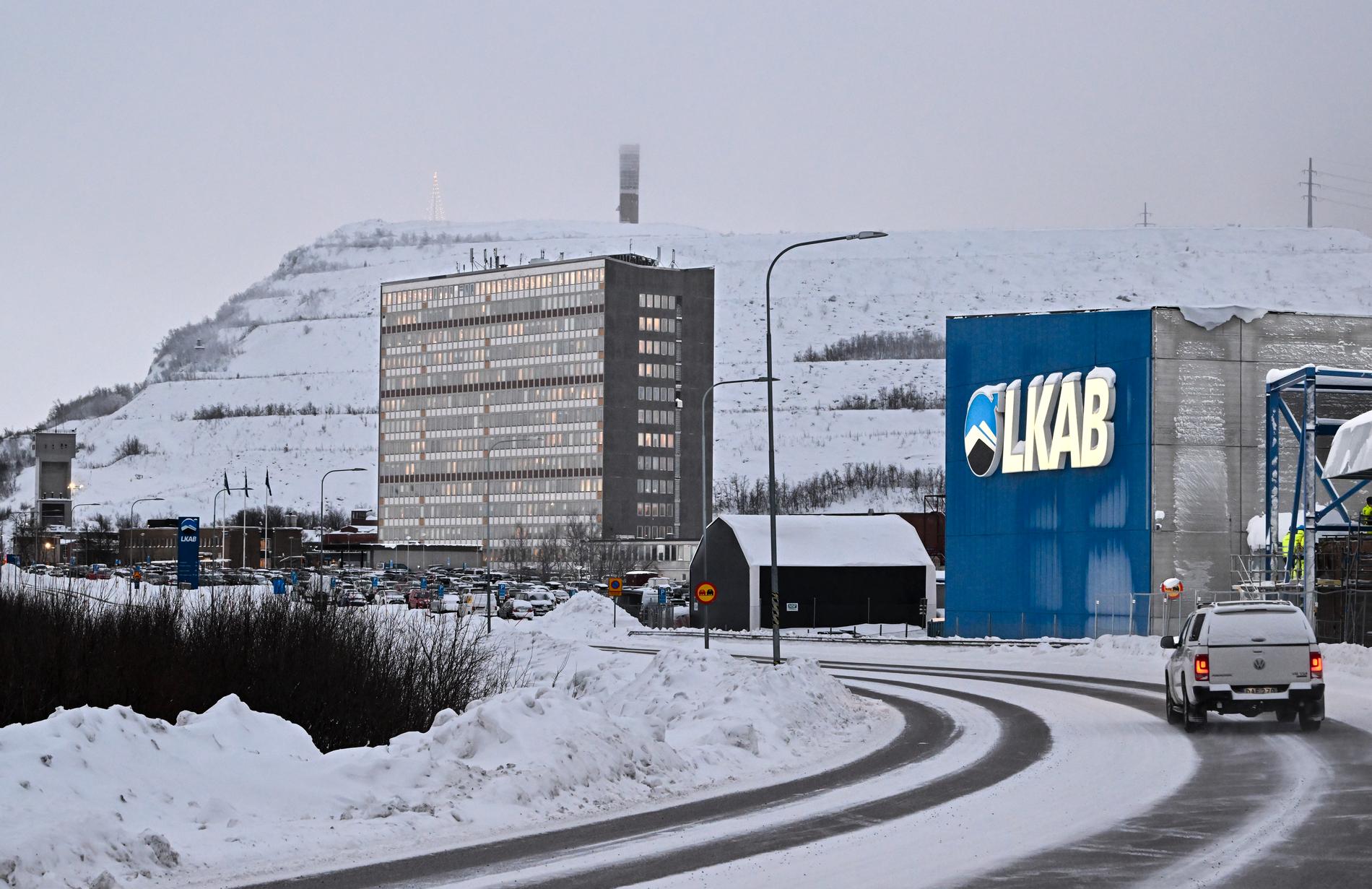 Kiruna, här den 12 januari, har bara haft fyra soltimmar hittills i år.