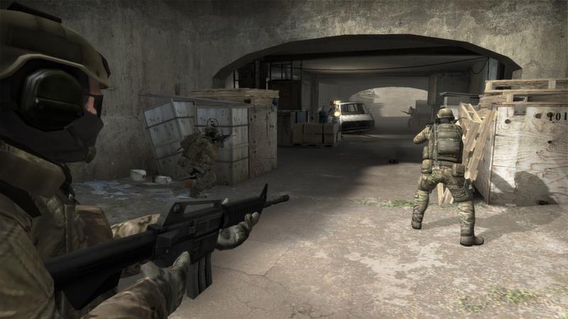 Counterstrike Global Offensive är ett ”first person shooter”-spel.
