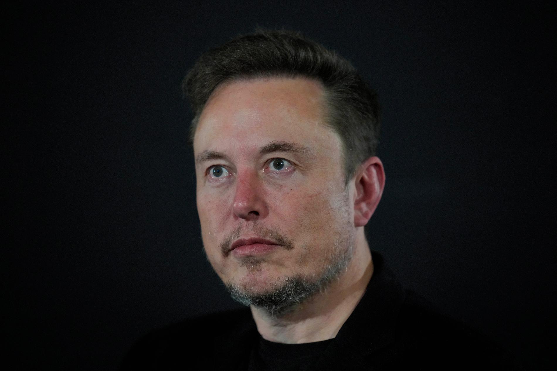 Teslas grundare och vd Elon Musk.