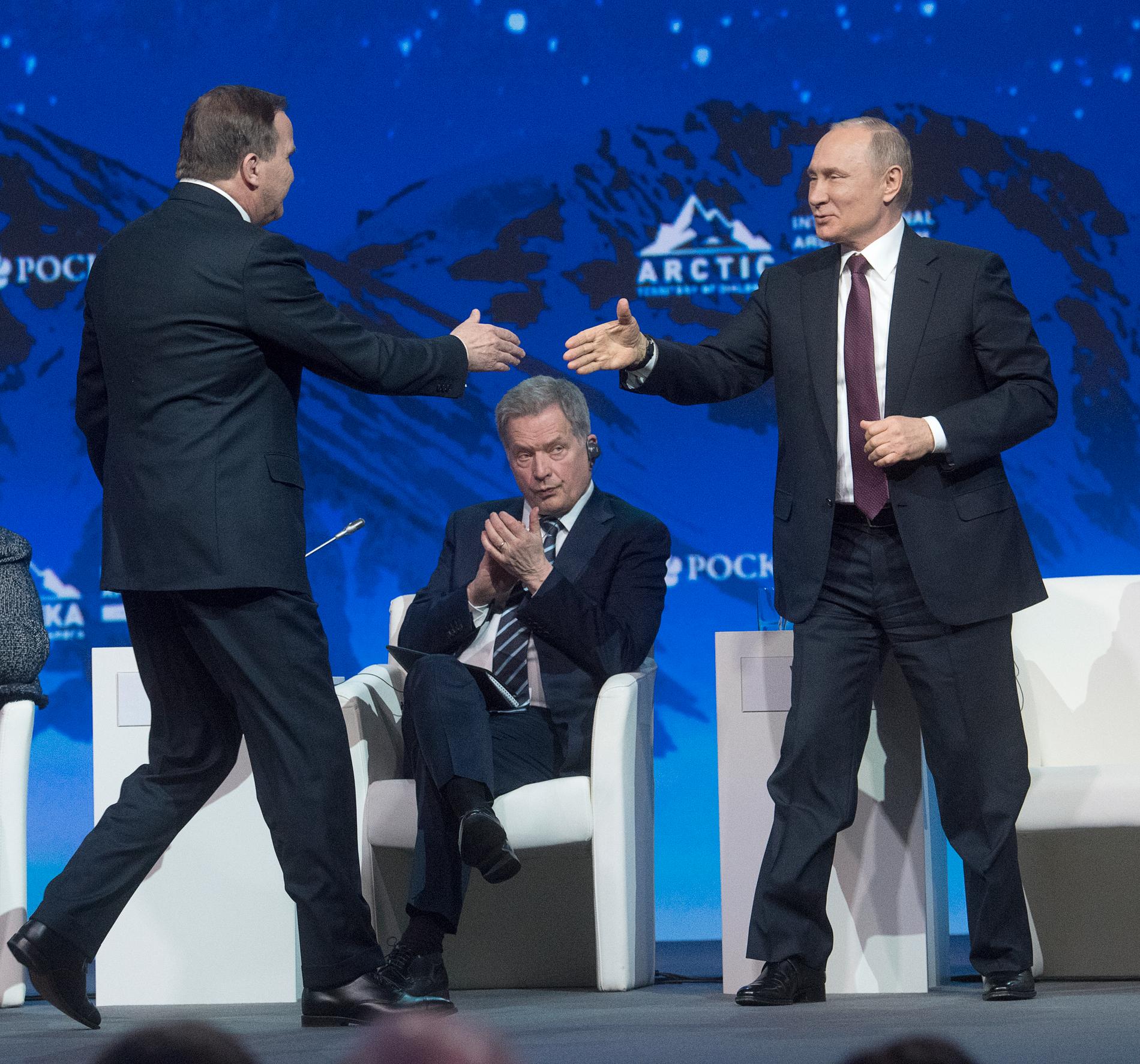 Mötet ses från ryskt håll som en upptining av de frostiga relationerna mellan landet och EU.