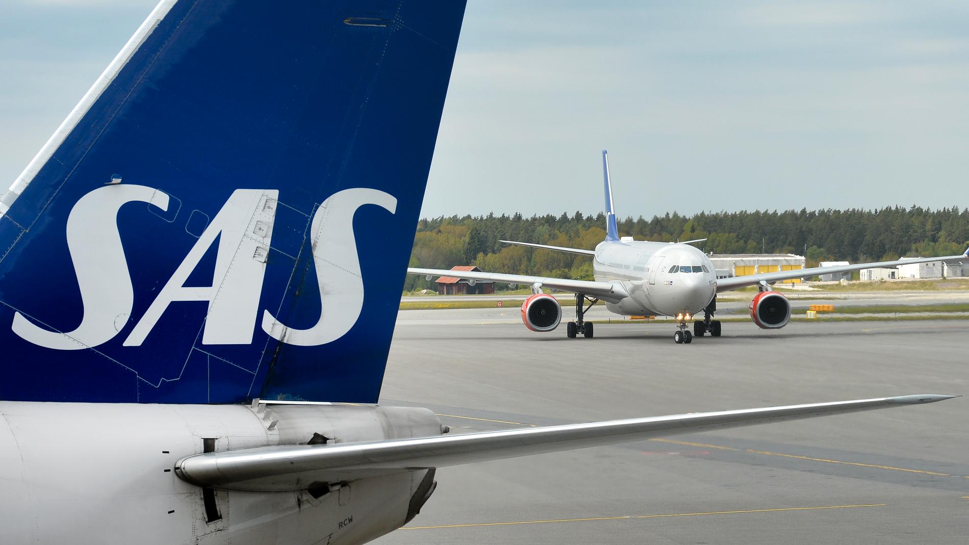 Trots rådande inreseförbud fortsätter SAS att sälja flygbiljetter från Sverige till Grekland. Arkivbild.
