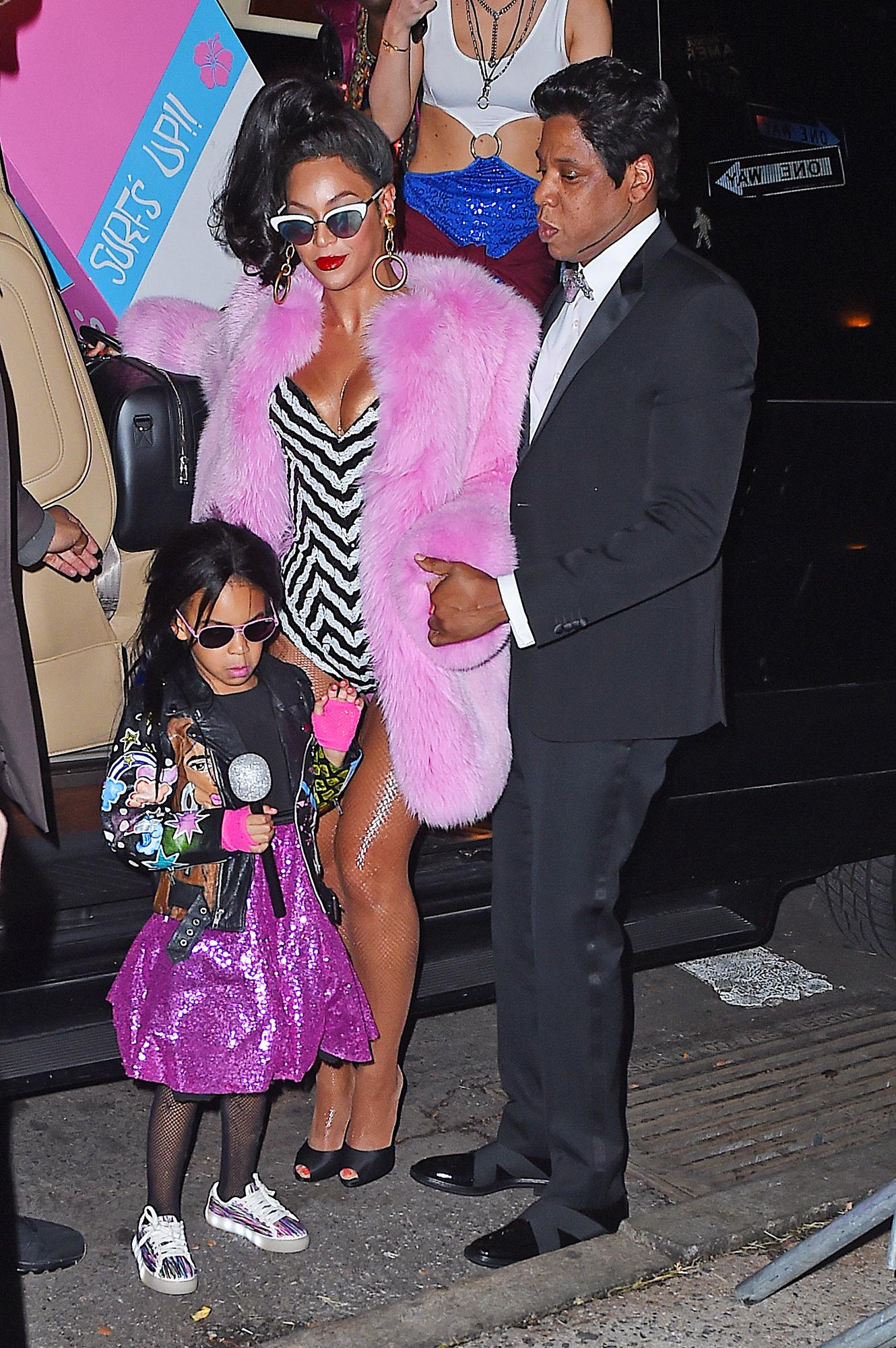 Blue Ivy tillsammans med sin mamma Beyoncé.
