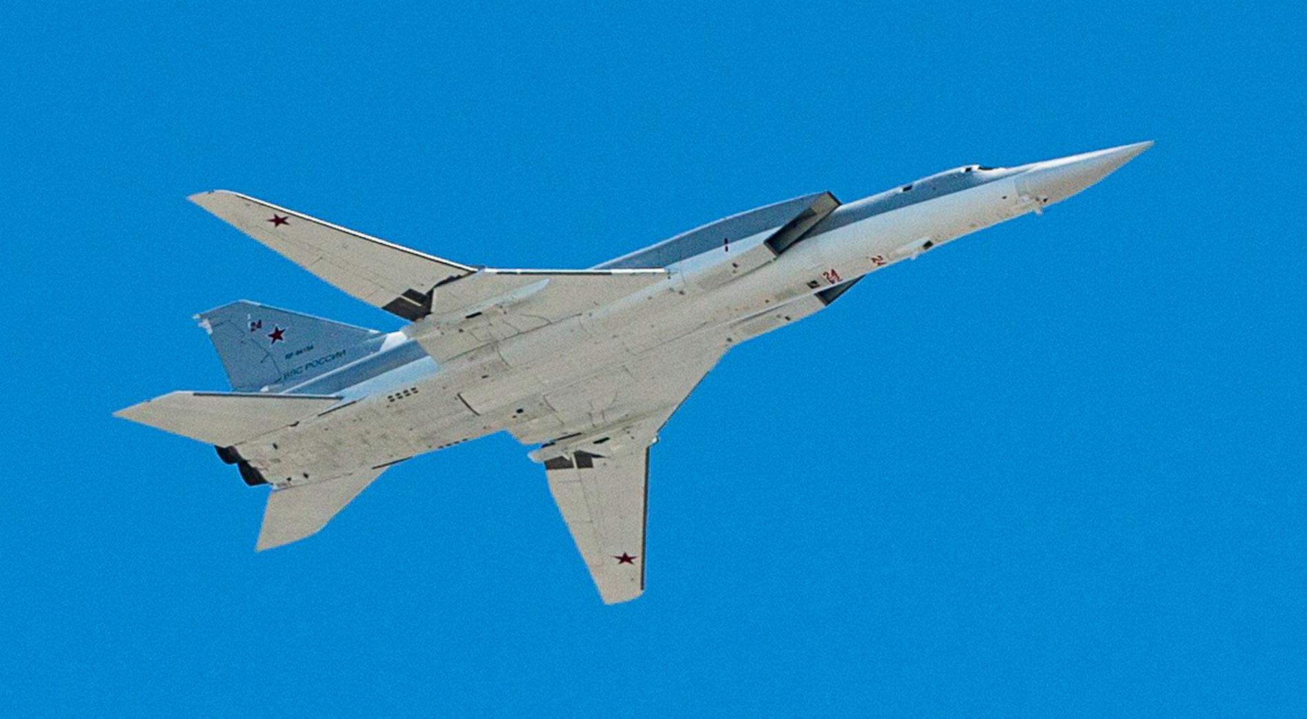 Ryskt Tu-22M-plan.