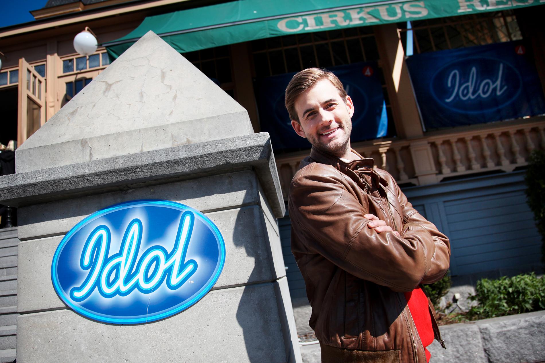 Pär Lernström 2011, då han gjorde sitt första år som programledare för ”Idol”.