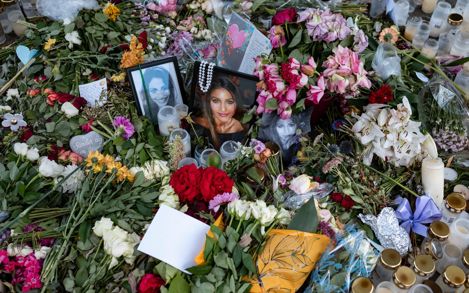 Minnesplats för Karolin Hakim efter mordet