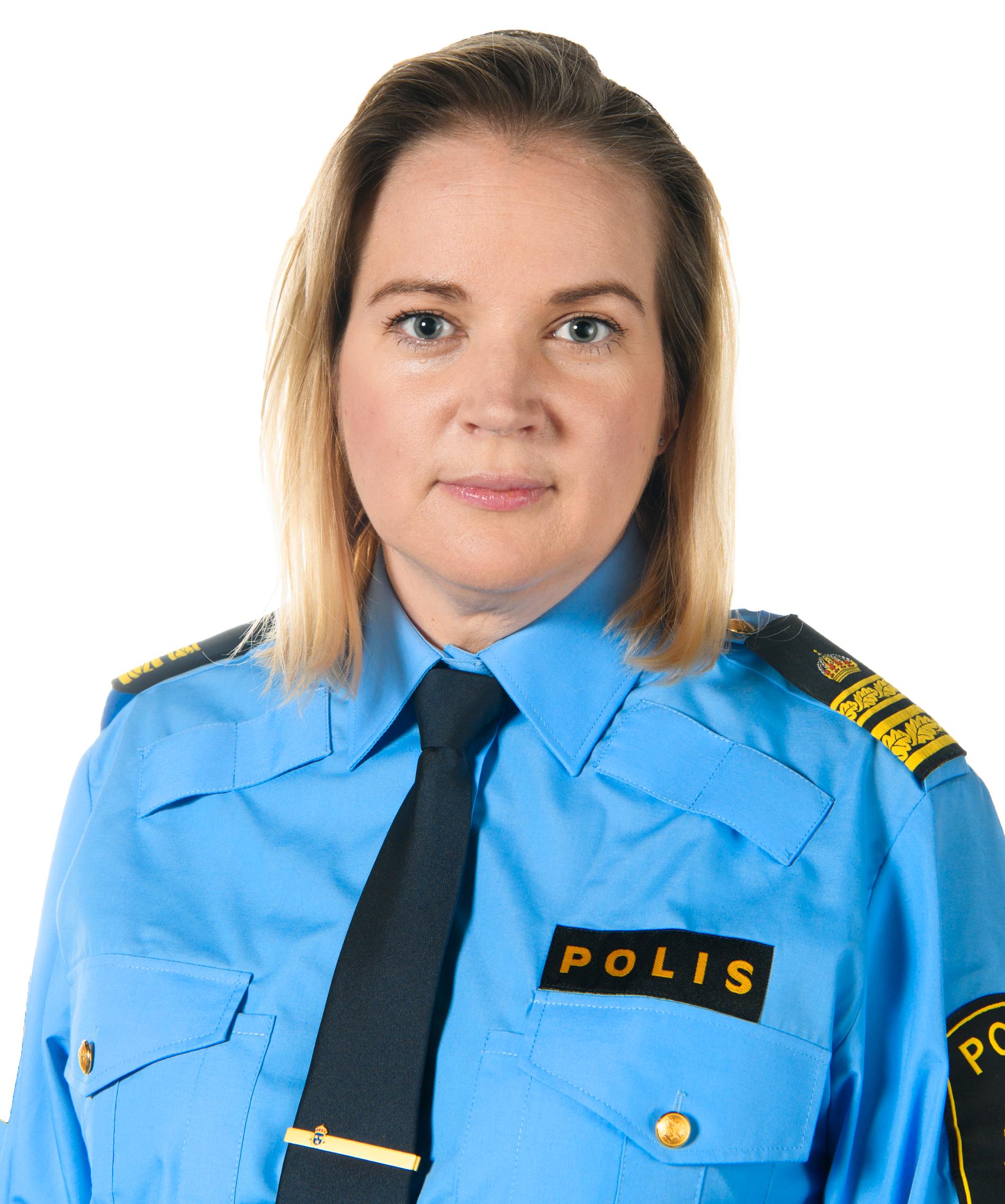 Maria Sundström, biträdande kommenderingschef. 