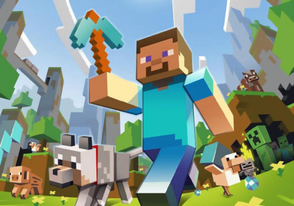 Omslaget till Xbox 360-versionen av svenska Mojangs ”Minecraft”.