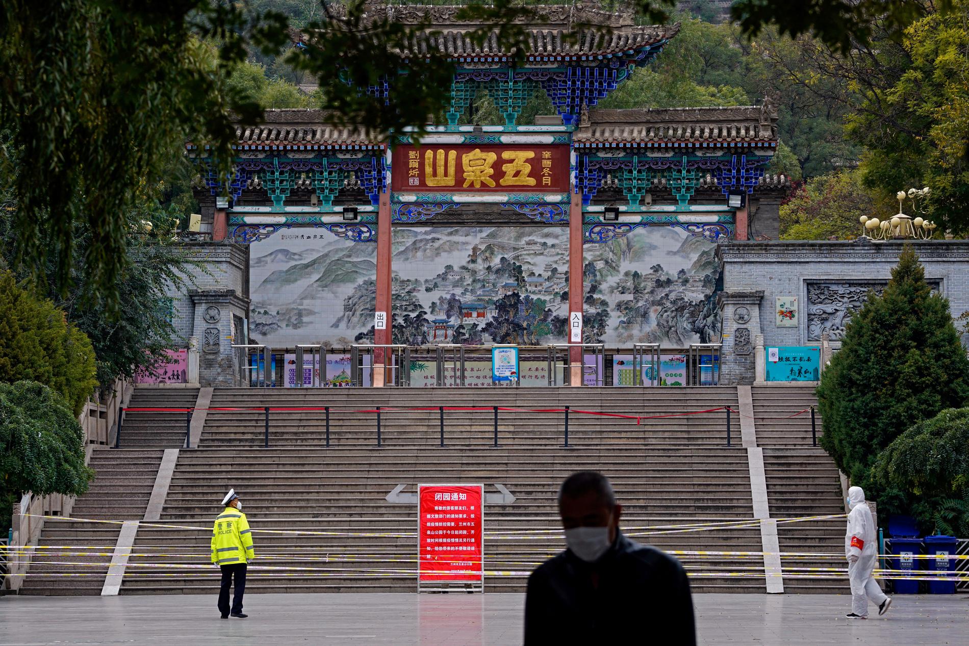 Varit lockdown i staden Lanzhou sedan början av oktober. 