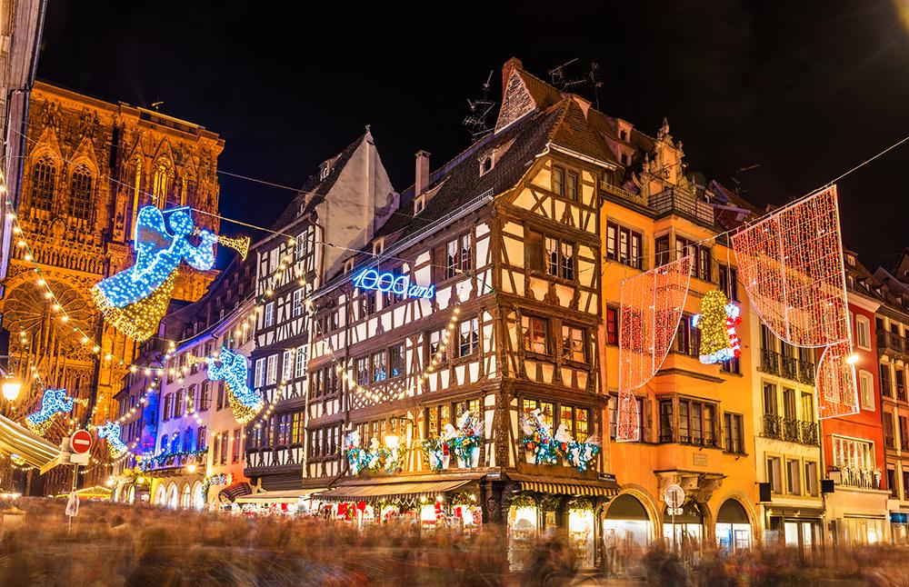 Strasbourgs julmarknad är en lysande föreställning.