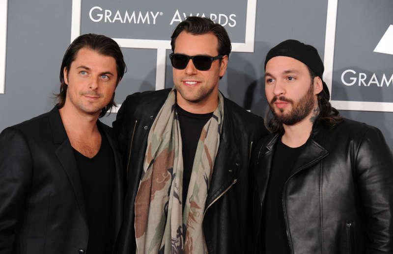 Swedish House Mafia - Axwell, Sebastian Ingrosso och Steve Angello.