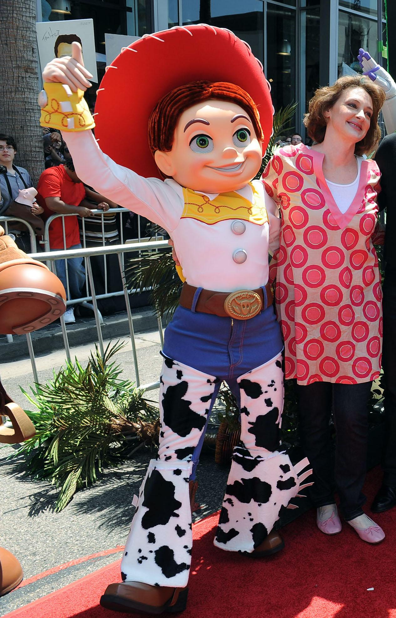 Joan Cusack gör rösten som Jessie i ”Toy story”. Här på premiären av ”Toy story 3” 2010. 