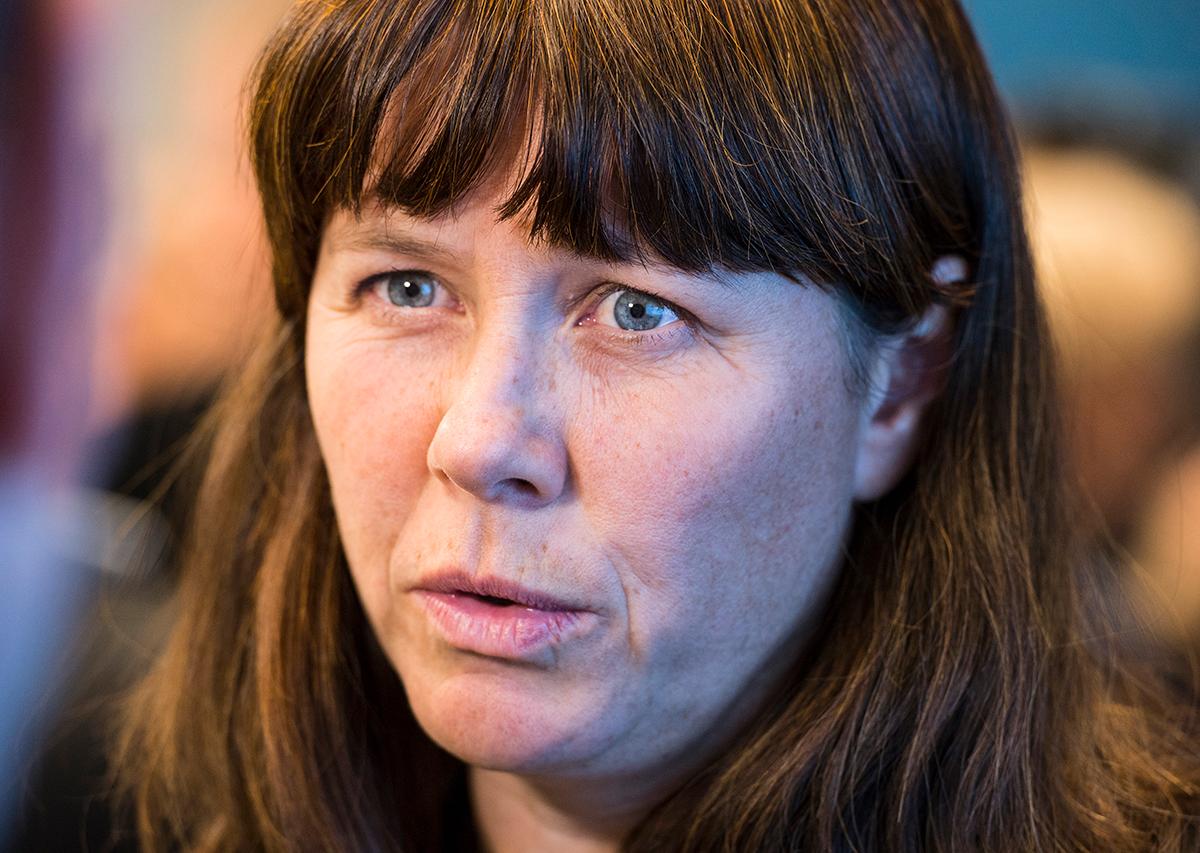 Åsa Romson, språkrör i Miljöpartiet.