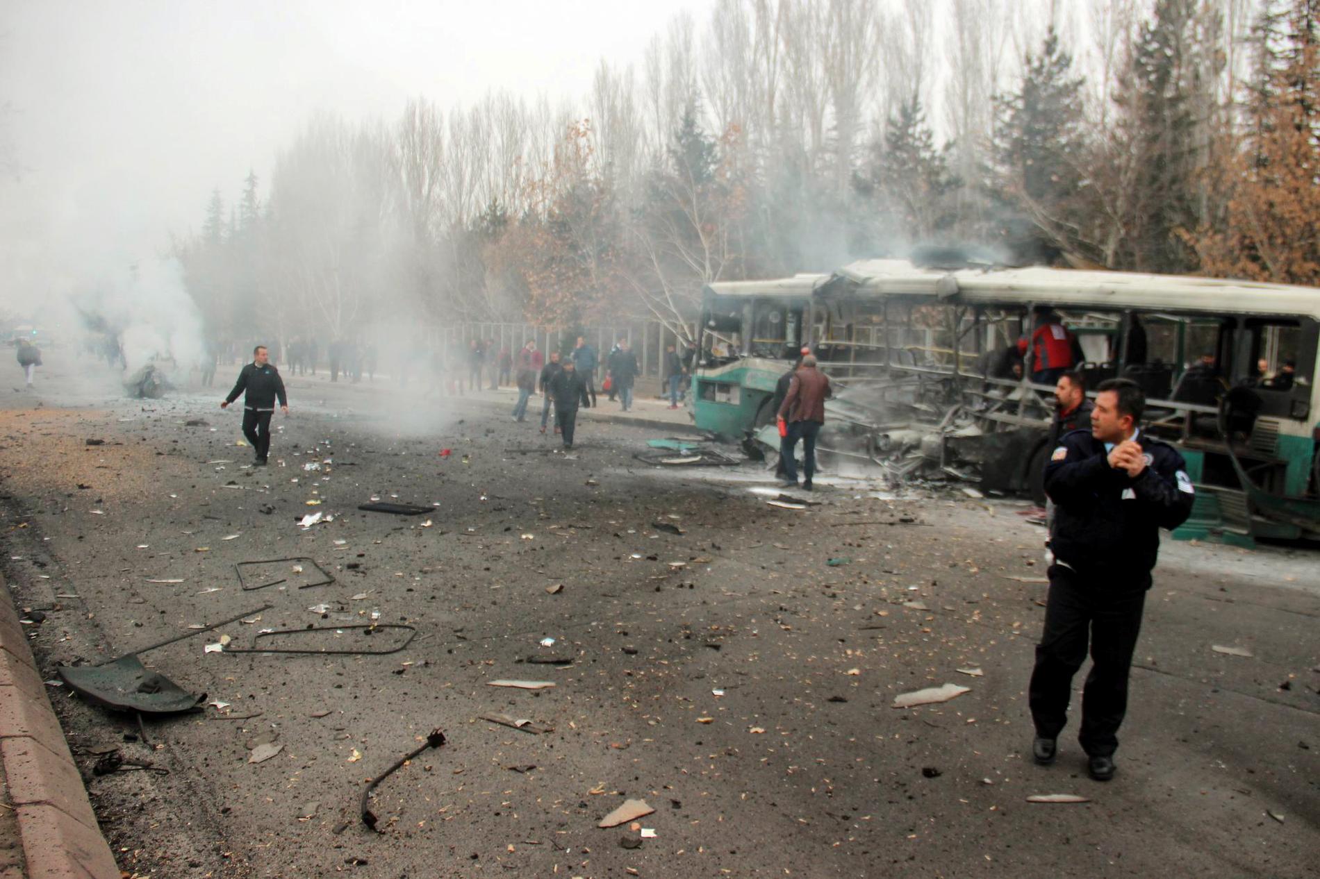 Under lördagsmorgonen skakades Kayseri i Turkiet av en explosion
