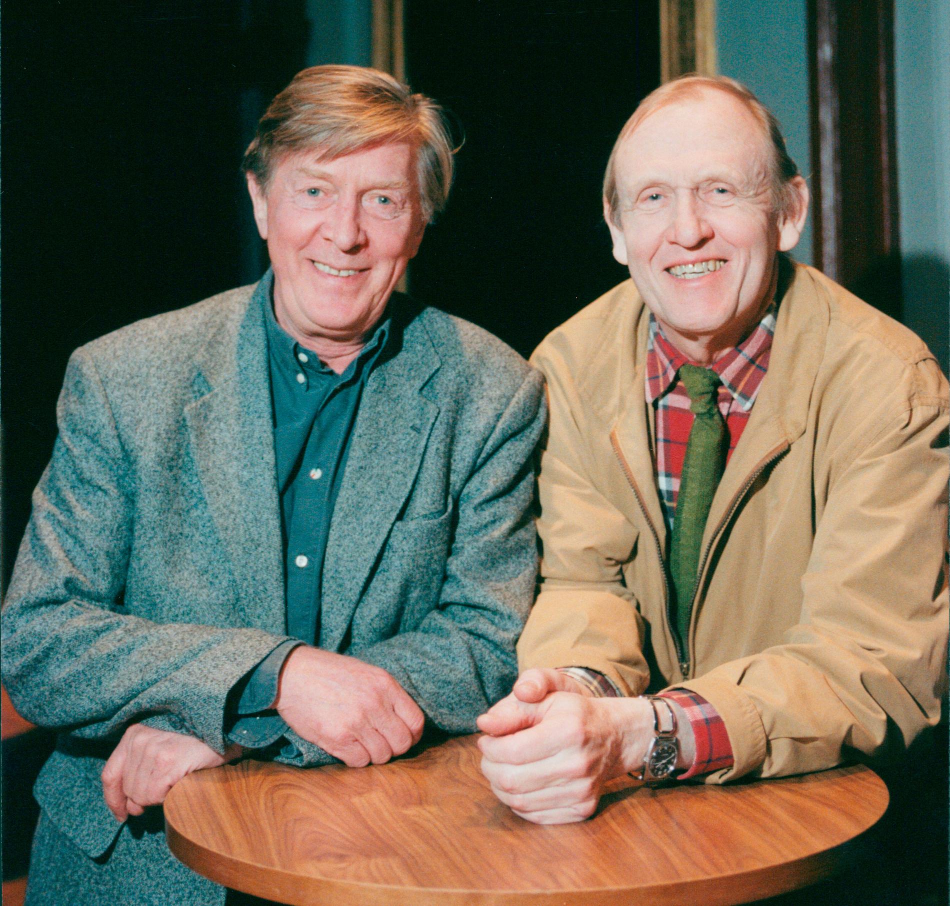 Thomas Hellberg och Björn Gustafson år 2000