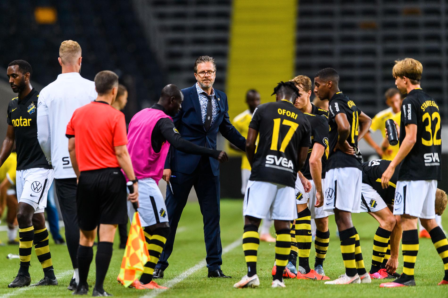 AIK fick nöja sig med 1–1 hemma mot Falkenberg,