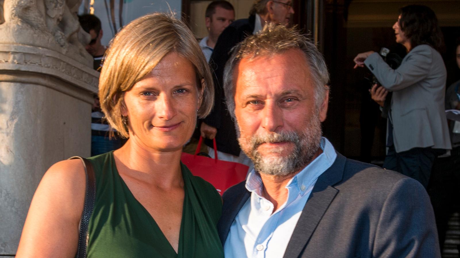 Catharina Nyqvist Ehrnroot och Michael Nyqvist